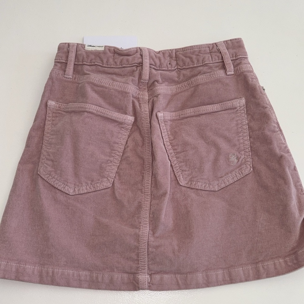 New Lovers and Friends pink corduroy skirt 23 Wyatt Skirt in Rosemont - Picture 10 of 12